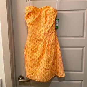 Lilly Pulitzer NWT eyelet strapless dress